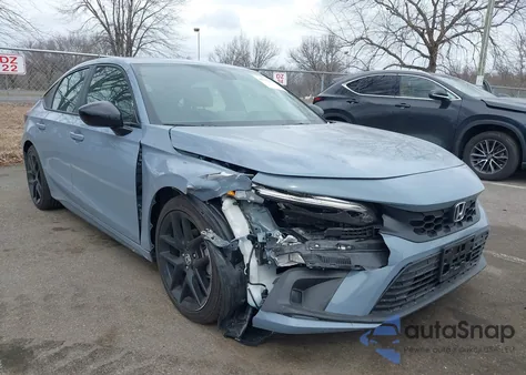 2024 Honda Civic Sport from USA, damaged, VIN 19XFL2H82RE024778